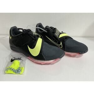 Nike Air Zoom LJ Elite Black Anthracite Track Spikes Mens Size 7.5 CT0079-001